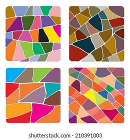 Colorful abstract pattern, endless texture.vector illustration