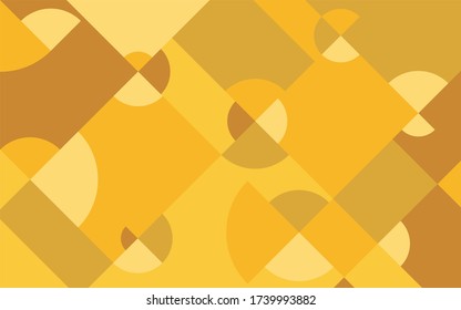 bunt abstraktes Muster. Illustration geometrischer Formen mit verschiedenen Farben.