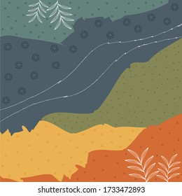 colorful abstract pattern perfect for scarf design