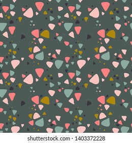 Colorful abstract pattern. Repeat pattern of bright colors.