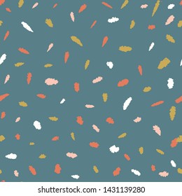 Colorful abstract pattern. Repeat pattern of bright colors and geometric figures.