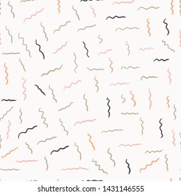 Colorful abstract pattern. Repeat pattern of bright colors and geometric figures.