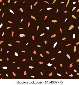 Colorful abstract pattern. Repeat pattern of bright colors and geometric figures.