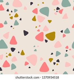 Colorful abstract pattern. Repeat pattern of soft, spring colors.