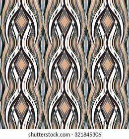 Colorful abstract pattern. Seamless ornament. Multicolored urban design