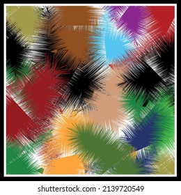 Colorful abstract pattern. Vector Illustration.