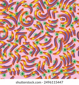 Colorful abstract  pattern wallpaper. abstract ornament for digital print. 