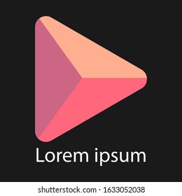 COLORFUL ABSTRACT PLAYER LOGO PERFECT FOR YOU TO USE