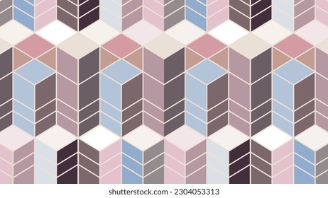 bunter abstrakter Polygon-Hintergrund-02