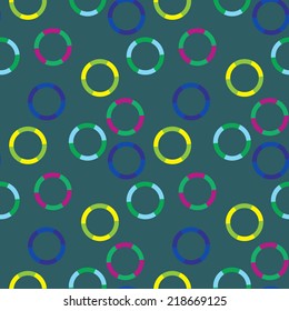 Colorful Abstract Psychedelic Art Background. Vector Illustration. EPS10