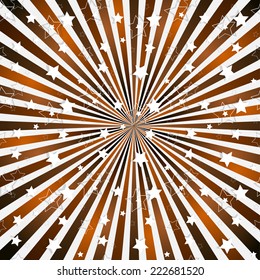 Colorful Abstract Psychedelic Art Background. Vector Illustration. EPS10