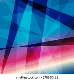 Colorful Abstract Psychedelic Art Background. Vector Illustration. EPS10