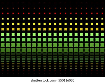 Colorful Abstract Psychedelic Art Background. Vector Illustration. EPS10