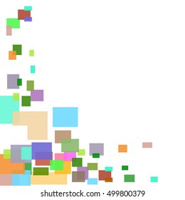 Colorful Abstract rectangle shaped tile background design
