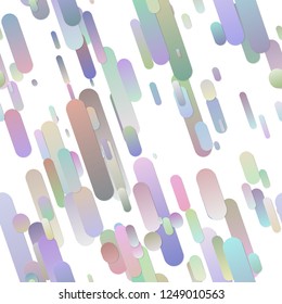 Colorful abstract repeating gradient rounded stripe background pattern - modern vector graphic design