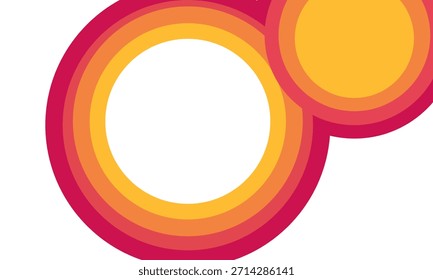 Fondo de retro abstracto colorido con líneas vibrantes en tonos cálidos y fríos,