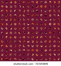 Colorful abstract retro background