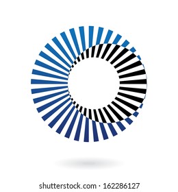 Colorful Abstract Round Icon