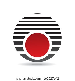 Colorful Abstract Round Icon