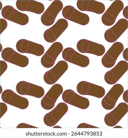 colorful abstract sandals pattern colorful line art
