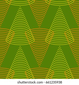 Colorful abstract seamless background. Halftone circles, halftone dot pattern. Repeating geometric tiles. Vector clip art.
