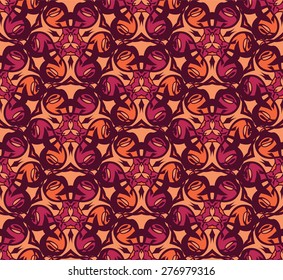 Colorful abstract seamless pattern