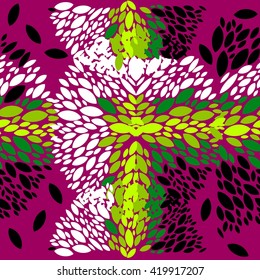 Colorful abstract seamless pattern