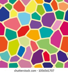 Colorful abstract seamless pattern, background, print
