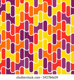Colorful abstract seamless pattern. Beautiful modern illustration.