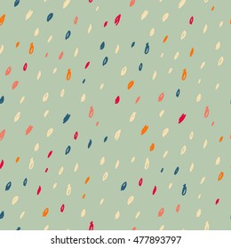 colorful abstract seamless pattern, can be used as decor for playroom or as artistic cover, vector illustration