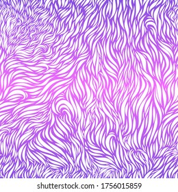 Colorful abstract seamless pattern. Abstract curls. 