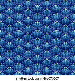 Colorful abstract seamless pattern. Vector Illustration