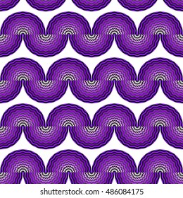 Colorful abstract seamless pattern. Vector Illustration