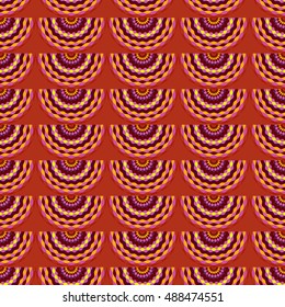 Colorful abstract seamless pattern. Vector Illustration