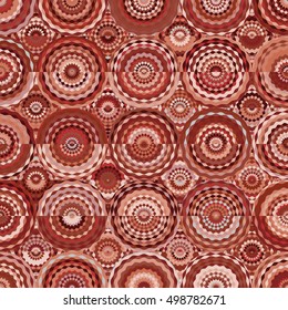 Colorful abstract seamless pattern. Vector Illustration