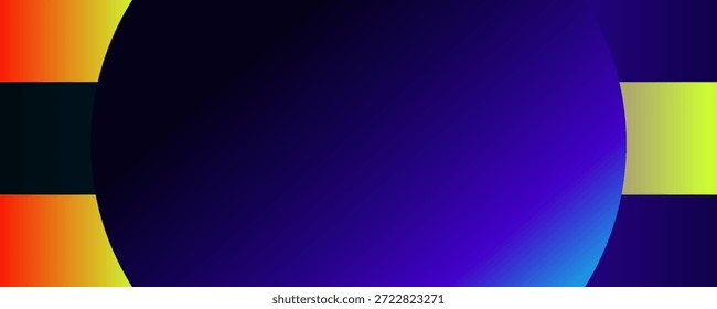 Colorful abstract shape design for creative projects
