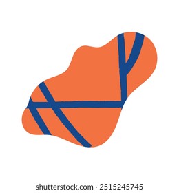 Colorful Abstract Shape Doodle - 04