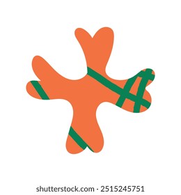Colorido Doodle de forma Abstractas - 05