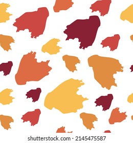 colorful abstract shape seamless pattern perfect for background or wallpaper