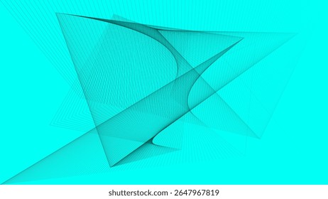 Formas abstratas coloridas com fluxo gradiente"