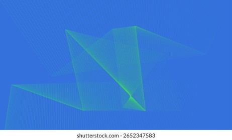 Formas abstratas coloridas com fluxo gradiente