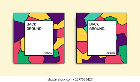 Colorful Abstract Social Media Post Template