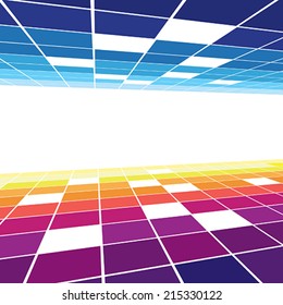 colorful abstract space