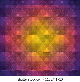 colorful abstract spectrum pattern