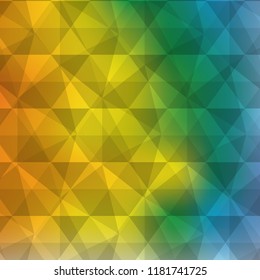 colorful abstract spectrum pattern