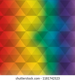 colorful abstract spectrum pattern