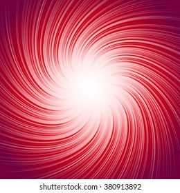 Colorful abstract spiral, vortex background in square format