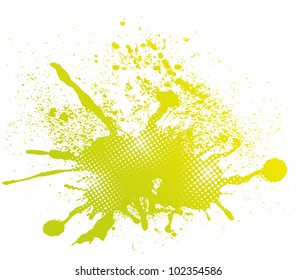 Colorful abstract splash design,vector illustration