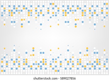 Colorful abstract spot background. Vector illustration for bright design.