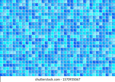 Colorful abstract square mosaic texture background